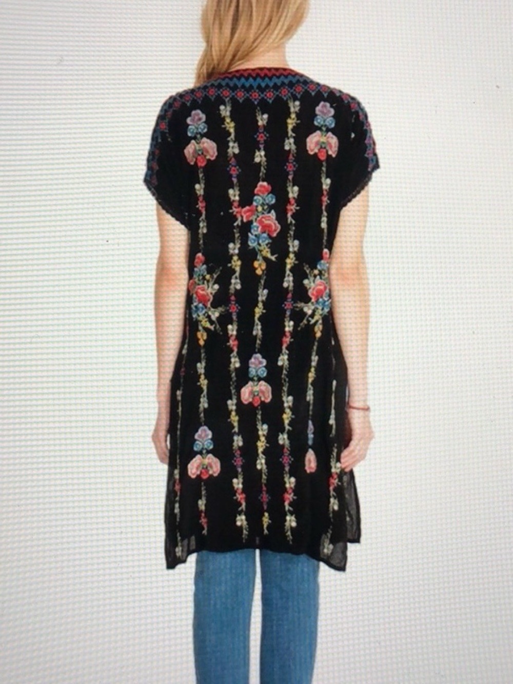 Johnny Was Embroidered Tunic - Picture 4 of 7
